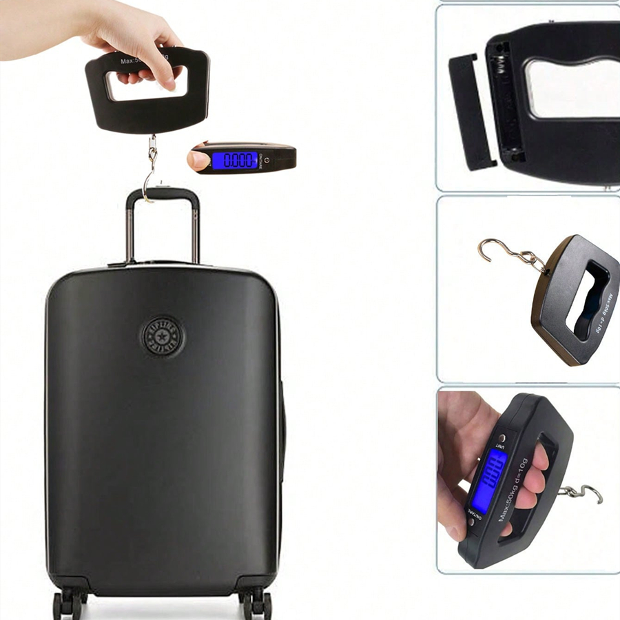 Travel Accessories Electronics - Portable Scale Digital LCD Display 110lb/50kg