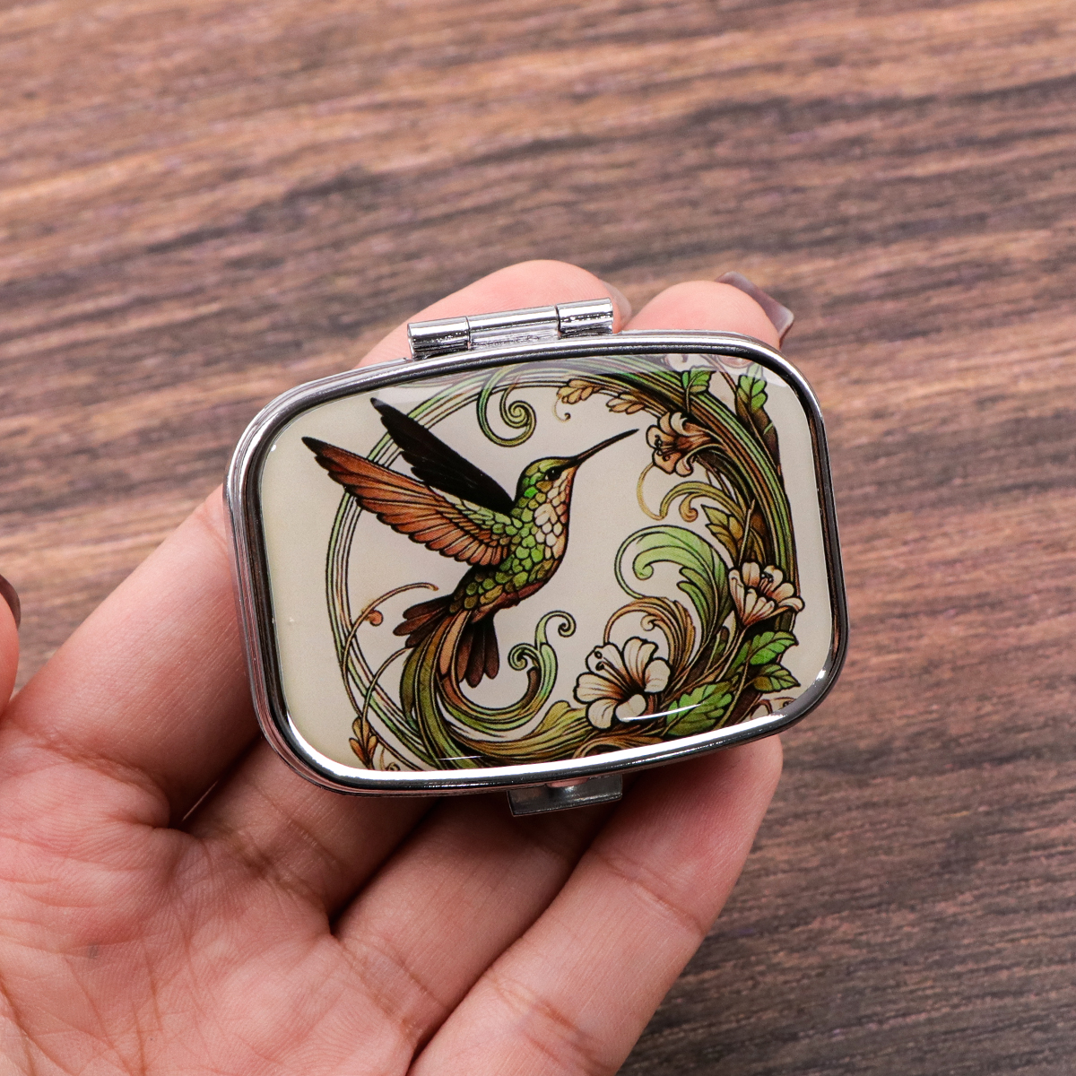 Travel Accessories Store - Cute Bird Cartoon Travel Pill Organizer