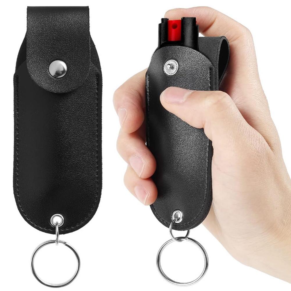 Travel Accessories Pouch For Women - NEW 1/2/3PCS PU Leather Pepper Spray