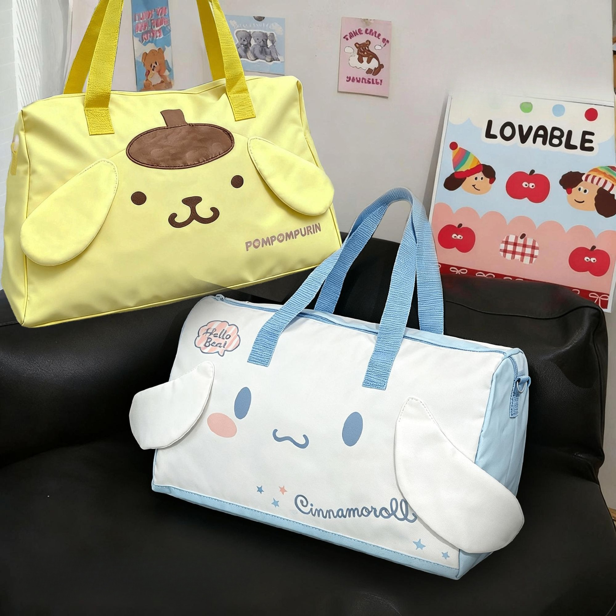 Travel Accessories For Japan Trip - Anime Sanrio Cinnamoroll My Melody Pompompurin