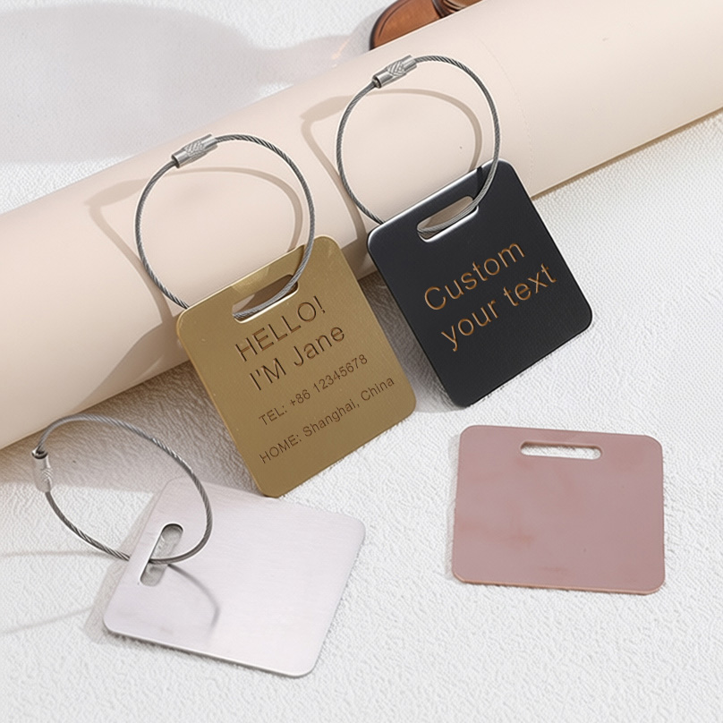 Custom Name Luggage Tag Laser  - مراجعة Travel Accessories Sale وسعره