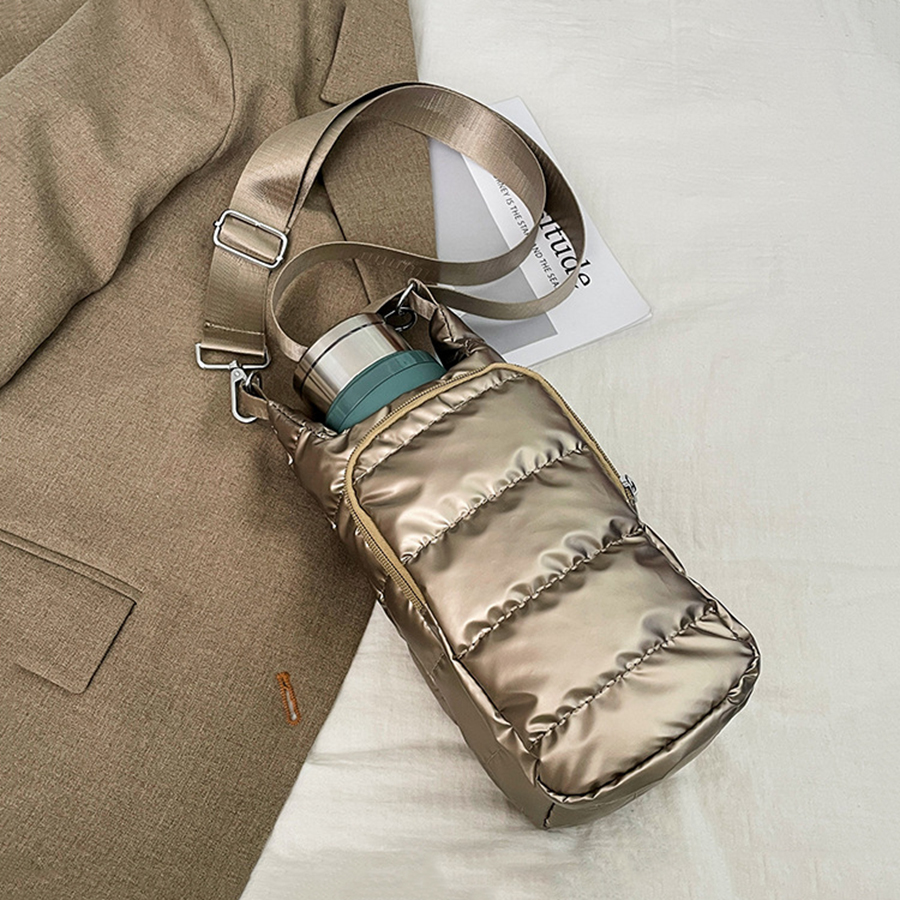 Shoulder Strap Water Bottle Ca - مراجعة Portable Travel Kettle وسعره