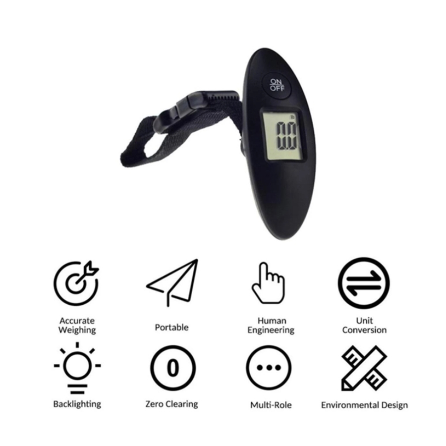 40kg/100g Portable Luggage Sca - مراجعة Travel Accessories Electronics وسعره