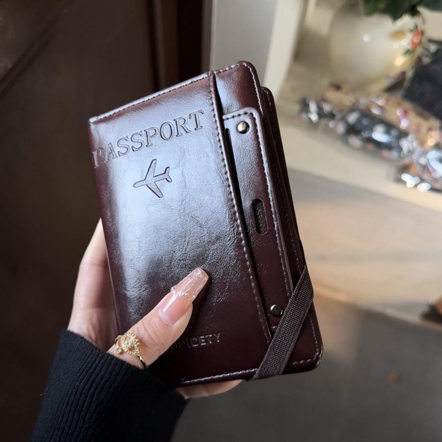Passport Holder and Wallet in  - مراجعة Travel Accessories In Bulk وسعره