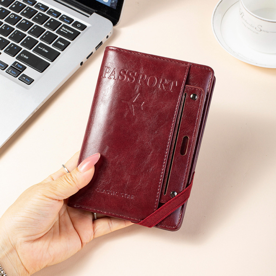 Passport Holder and Wallet in  - مراجعة Travel Accessories In Bulk وسعره