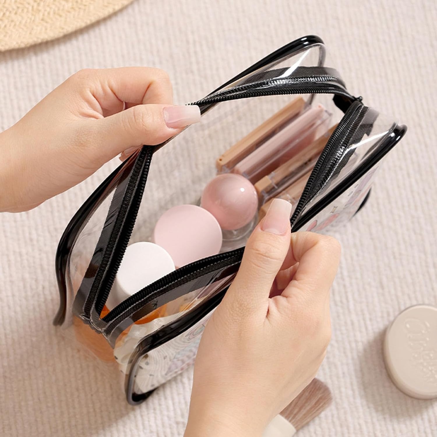 Clear Organizer Pouch Travel C - مراجعة Travel Accessories Pouch For Women وسعره