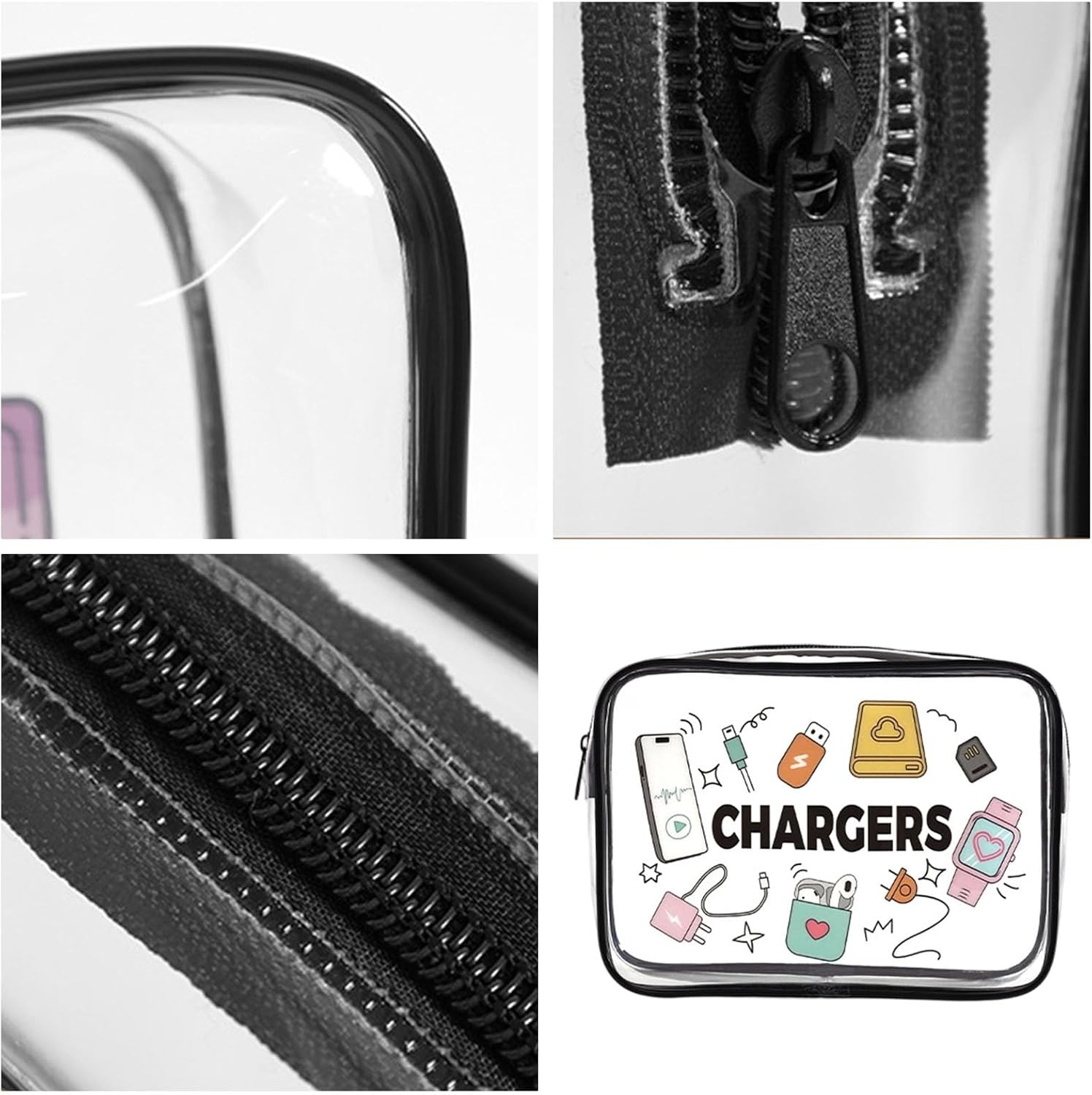 Clear Organizer Pouch Travel C - مراجعة Travel Accessories Pouch For Women وسعره