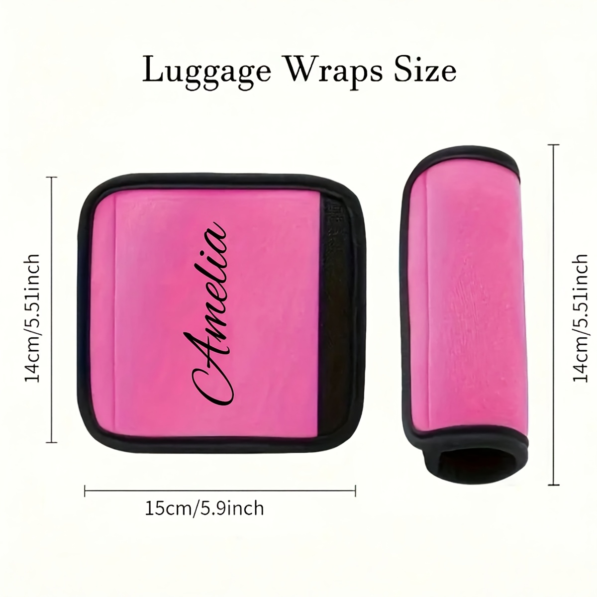 Custom Name Luggage Handle Cov - مراجعة Travel Accessories Sale وسعره