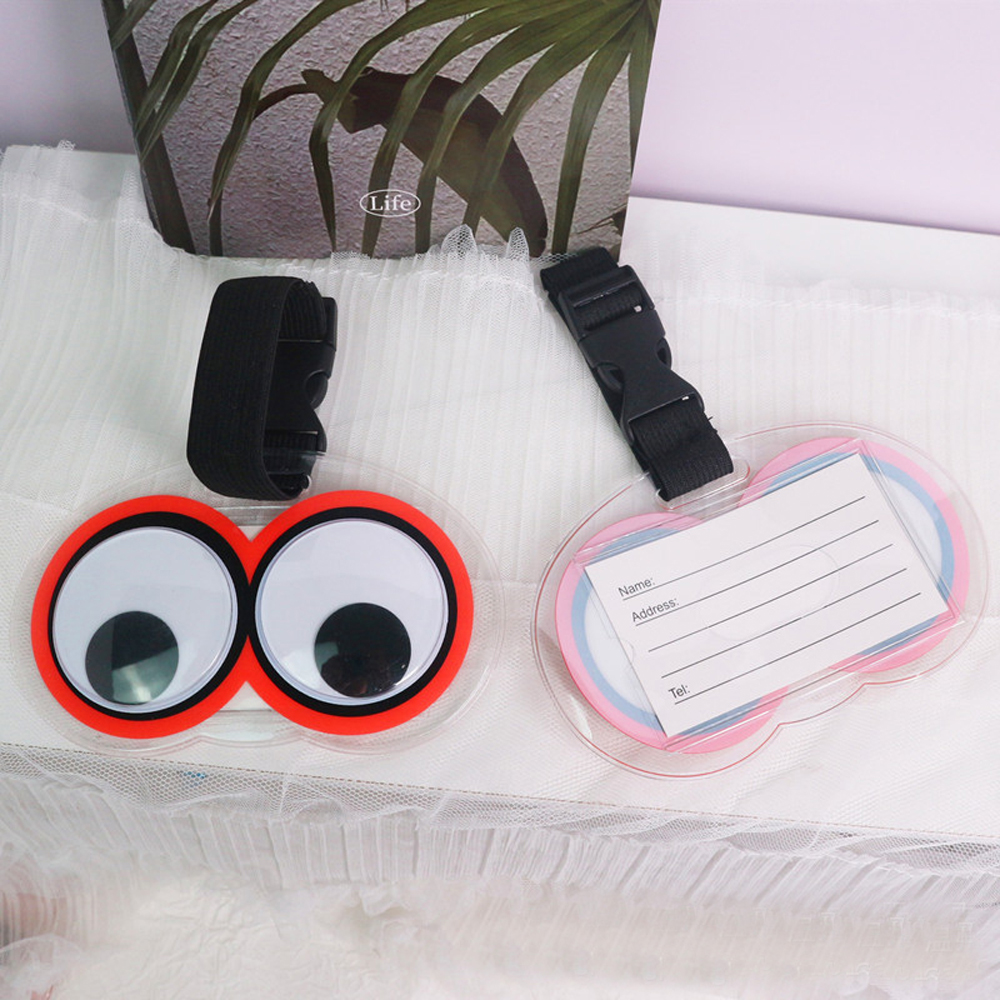 Cute Eyes Luggage Tags Funny S - مراجعة Travel Accessories Sale وسعره