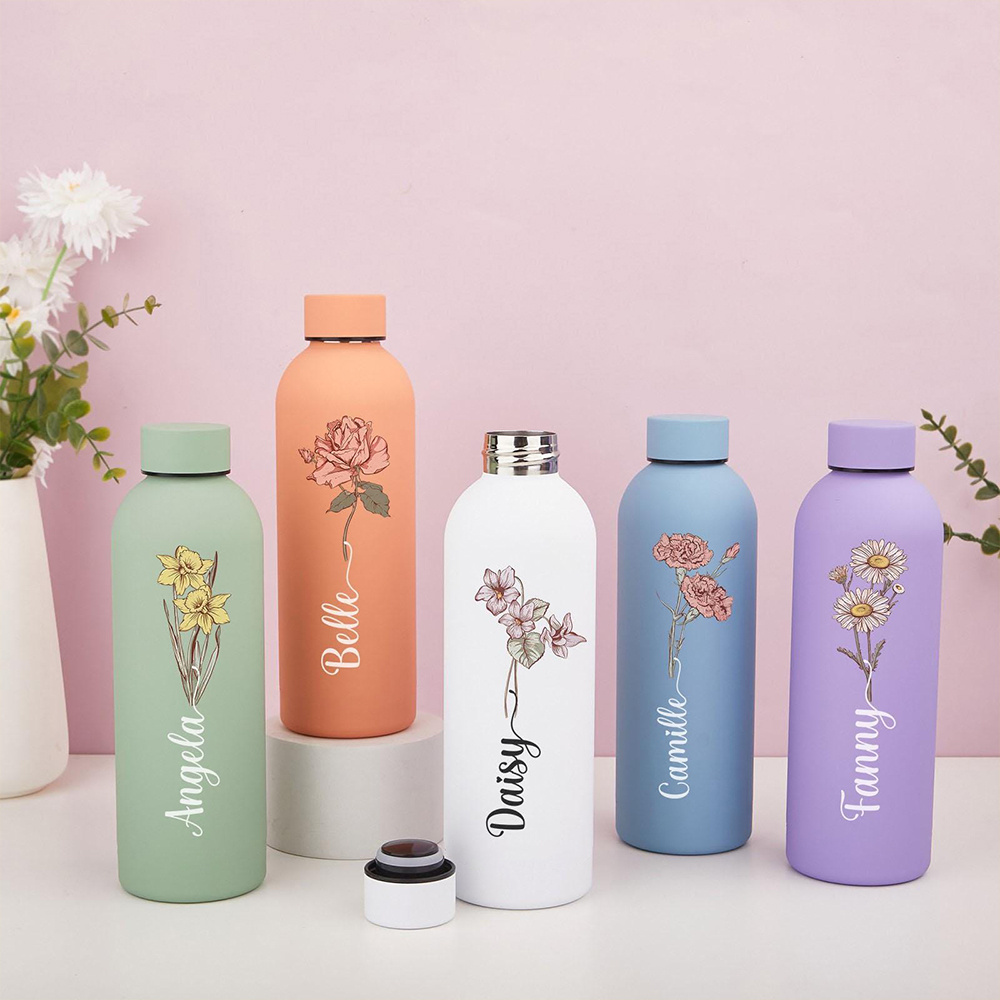 Customized floral water bottle - مراجعة Portable Travel Kettle وسعره