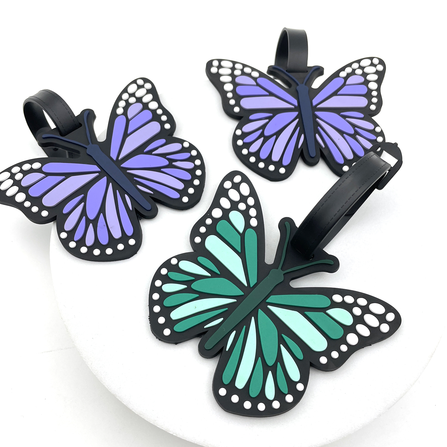 1pc Butterfly Luggage Label Wo - مراجعة Travel Accessories Sale وسعره