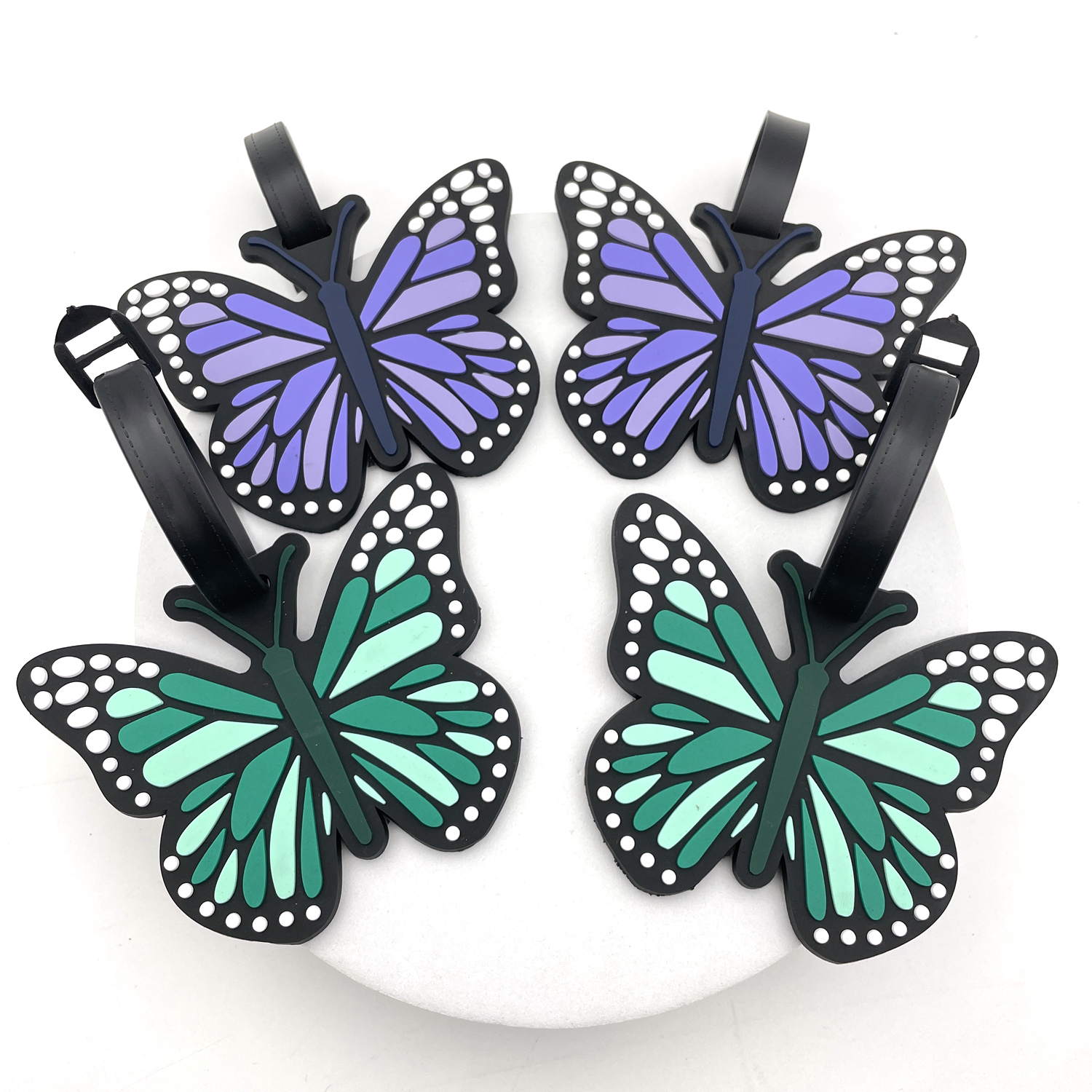 1pc Butterfly Luggage Label Wo - مراجعة Travel Accessories Sale وسعره
