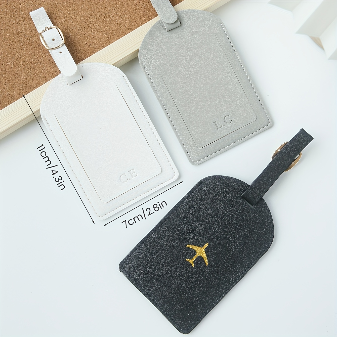 1PC Custom Initials Luggage Ta - مراجعة Travel Accessories Sale وسعره