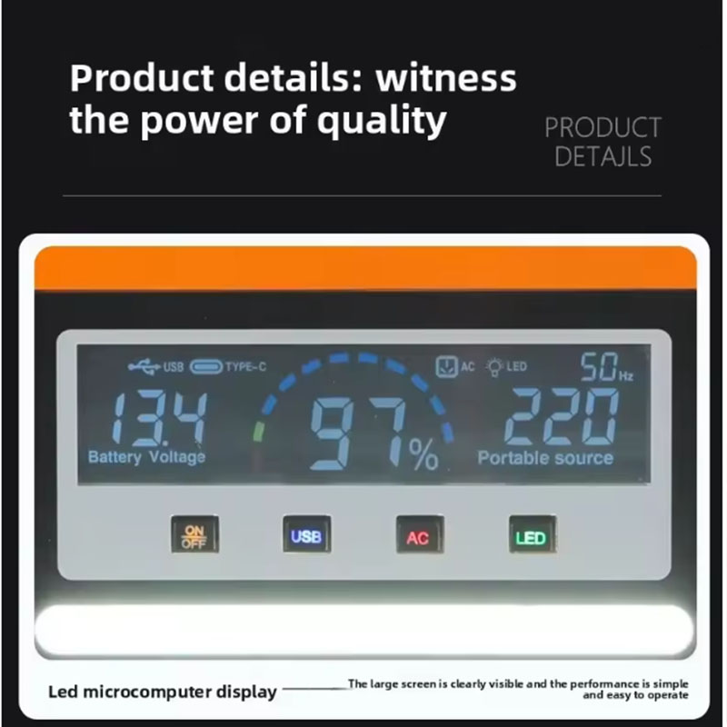 Original 220V 40AH Portable Po - مراجعة Travel Accessories Electronics وسعره