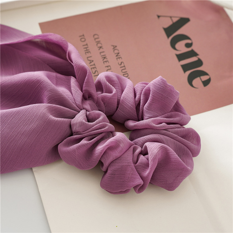 1Pc Fashion 25cm Chiffon Long  - مراجعة Travel Accessories For Girls وسعره