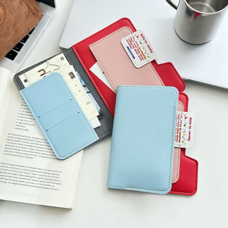Ins Color Block Passport Holde - مراجعة Travel Accessories Pouch For Women وسعره
