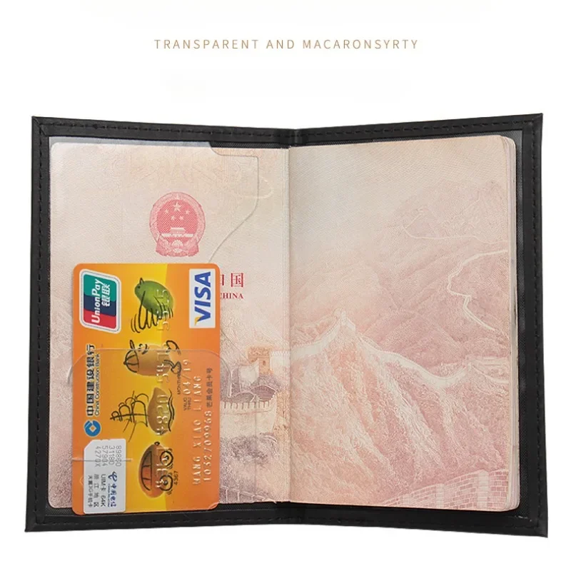 1pc PU Leather Possport Cover  - مراجعة Travel Accessories In Bulk وسعره