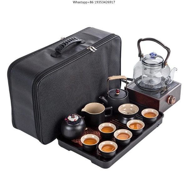 New Portable Travel Tea Set, O - مراجعة Portable Travel Kettle وسعره