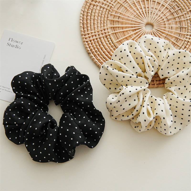 11cm/14cm Dot Cloth Scrunchies - مراجعة Travel Accessories For Girls وسعره