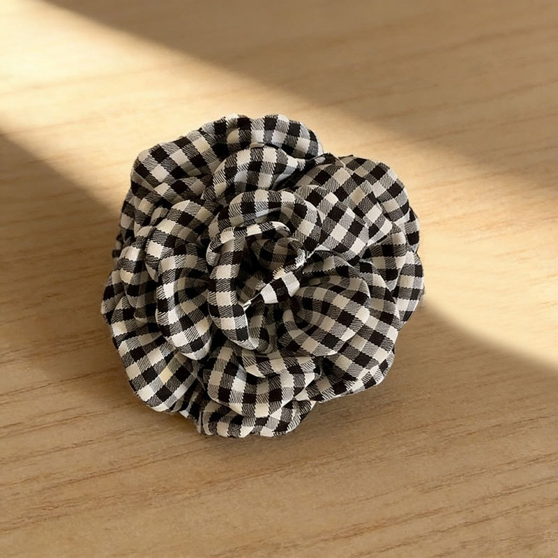 Luxury Houndstooth Flower Hair - مراجعة Travel Accessories For Girls وسعره