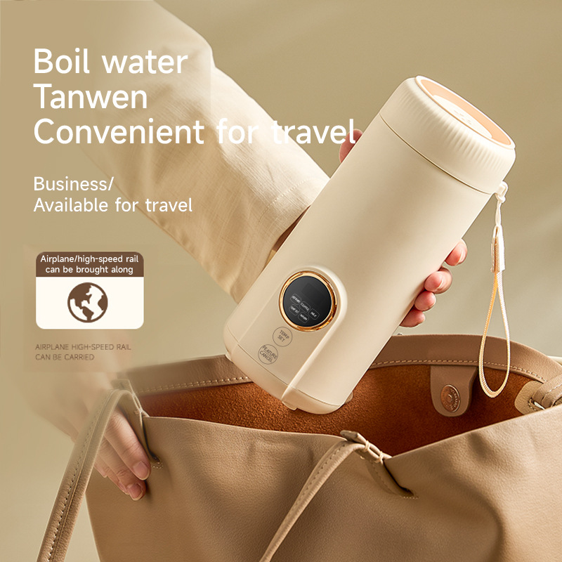 New Smart LED Digital Display  - مراجعة Portable Travel Kettle وسعره