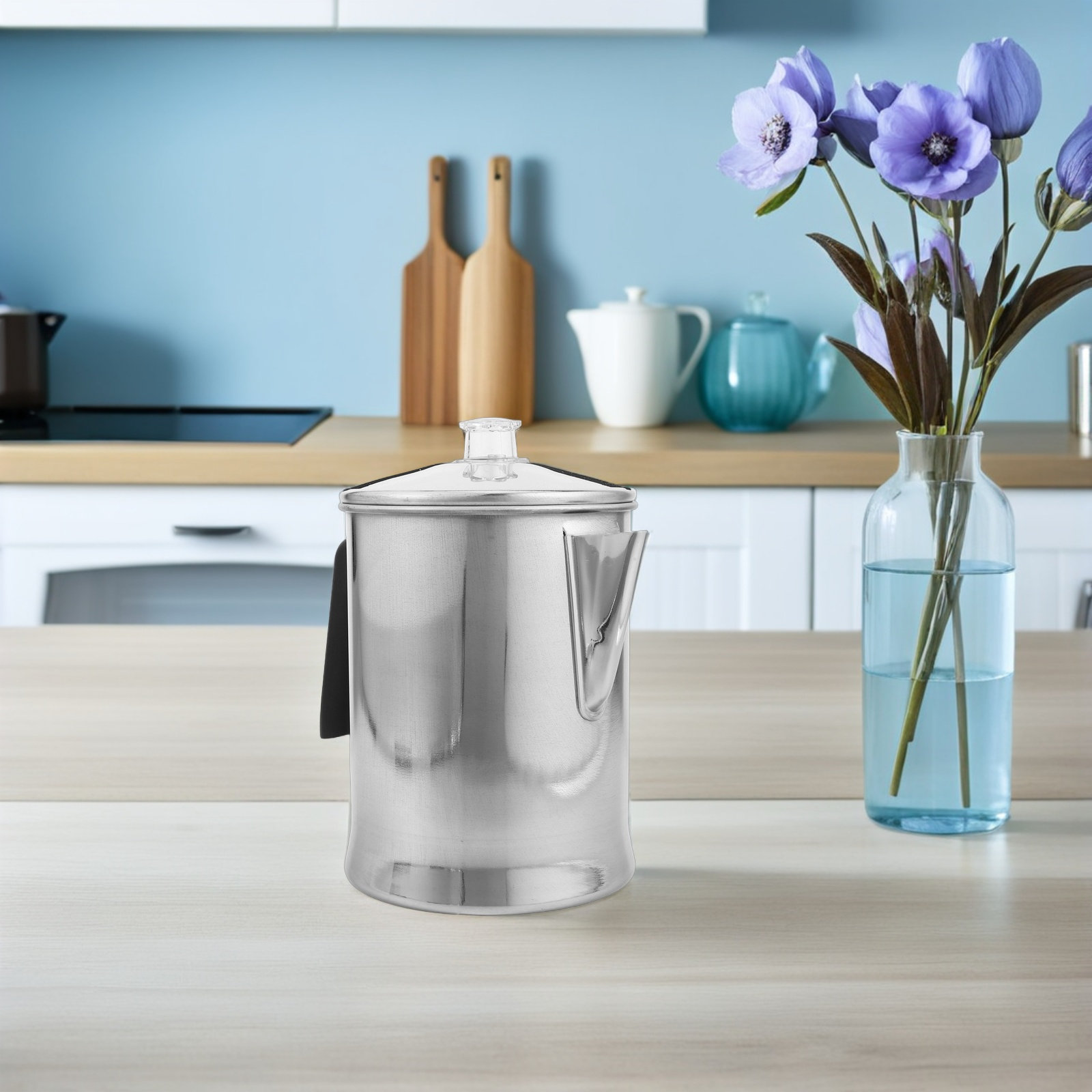 1.8L Aluminum Coffee Pot Outdo - مراجعة Portable Travel Kettle وسعره