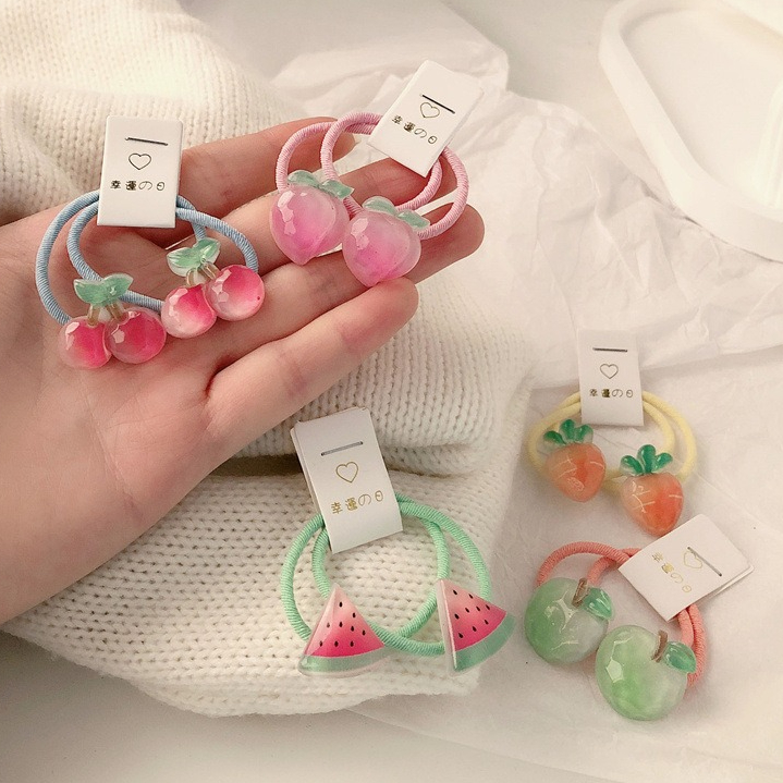 Kids Carrot Hair Ties 5 Pair N - مراجعة Travel Accessories For Girls وسعره