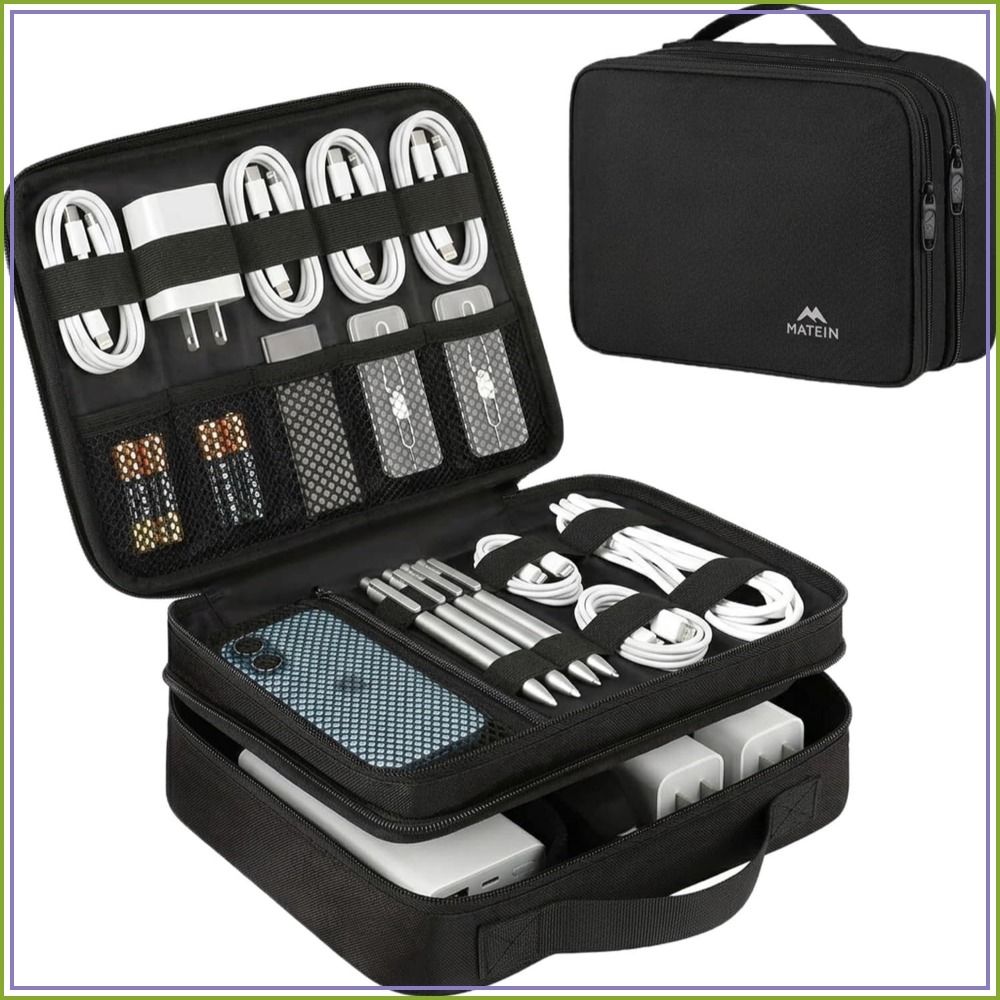 Electronics Organizer Travel C - مراجعة Travel Accessories Electronics وسعره