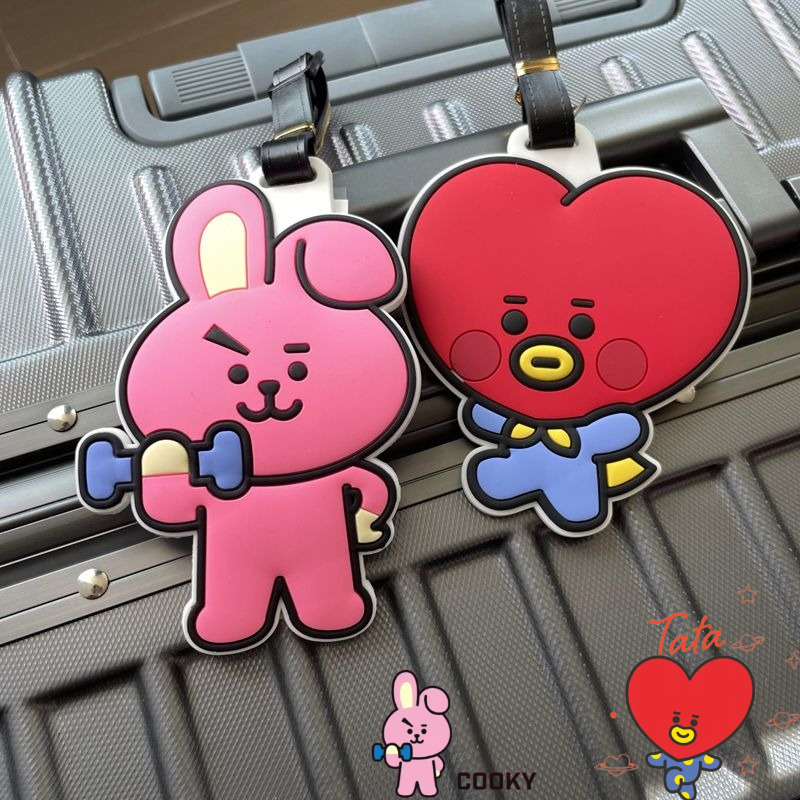 BT21 cartoon cute keychain Kaw - مراجعة Travel Accessories Sale وسعره