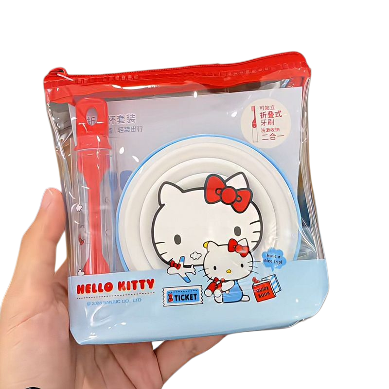 Anime Sanrio Family Folding Mo - مراجعة Travel Accessories For Japan Trip وسعره