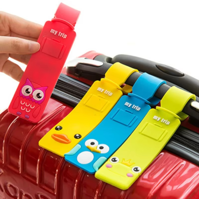 5pcs Lovely Silicone Luggage T - مراجعة Travel Accessories Sale وسعره