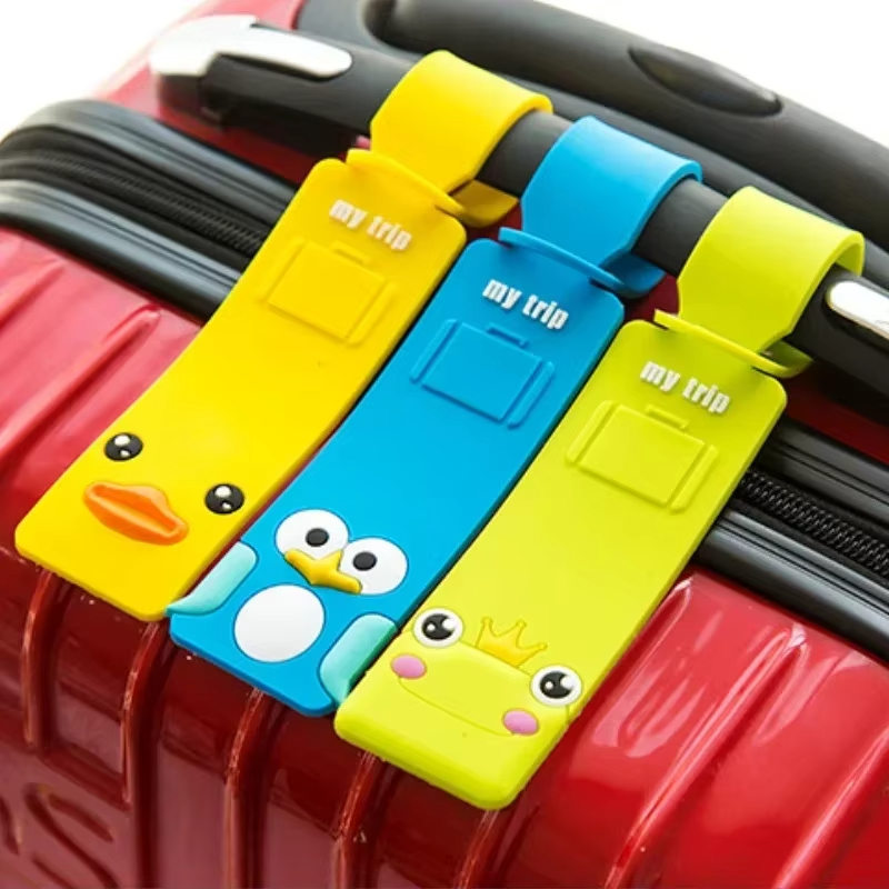 5pcs Lovely Silicone Luggage T - مراجعة Travel Accessories Sale وسعره