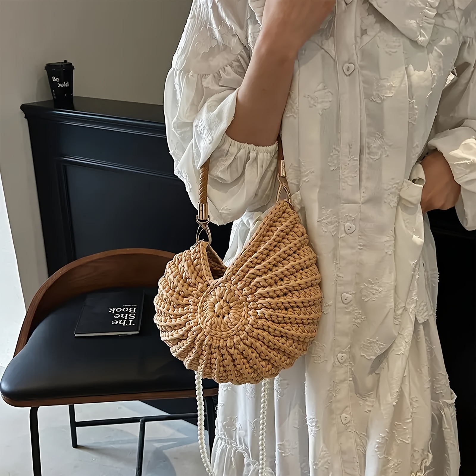 Shell Handbag, Large Capacity  - مراجعة Travel Accessories Us وسعره