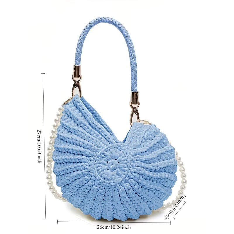 Shell Handbag, Large Capacity  - مراجعة Travel Accessories Us وسعره