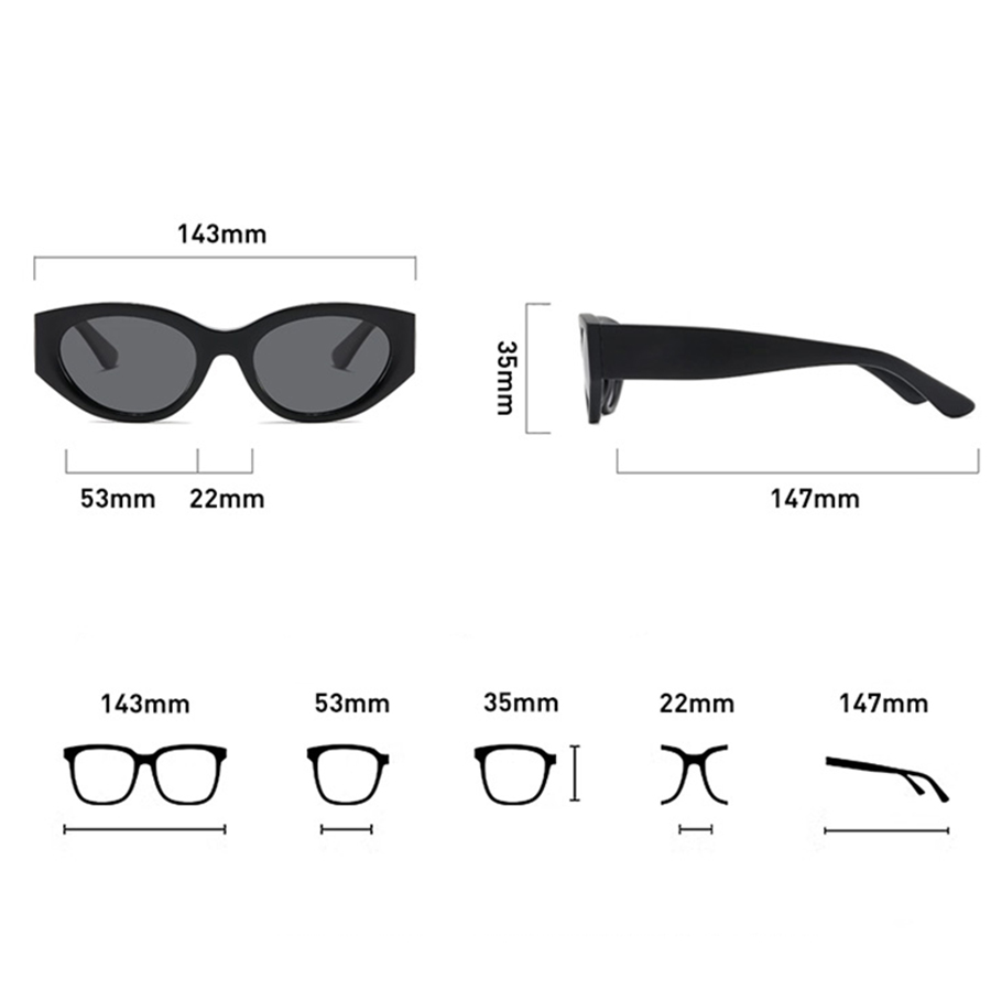 Women Men Classic Cat-Eye Pola - مراجعة Travel Accessories Store وسعره