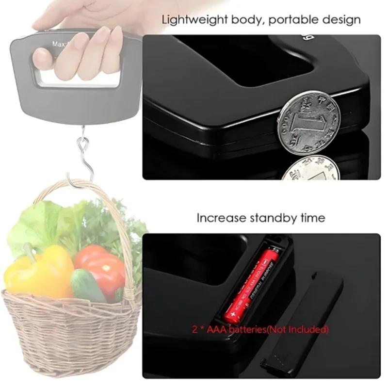 50kg/10g Digital Luggage Scale - مراجعة Travel Accessories Electronics وسعره