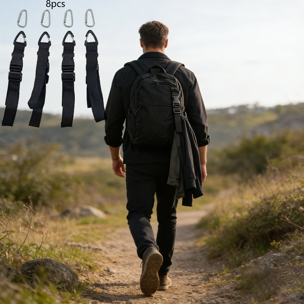 8-Piece External Bag Accessori - مراجعة Travel Accessories In Bulk وسعره
