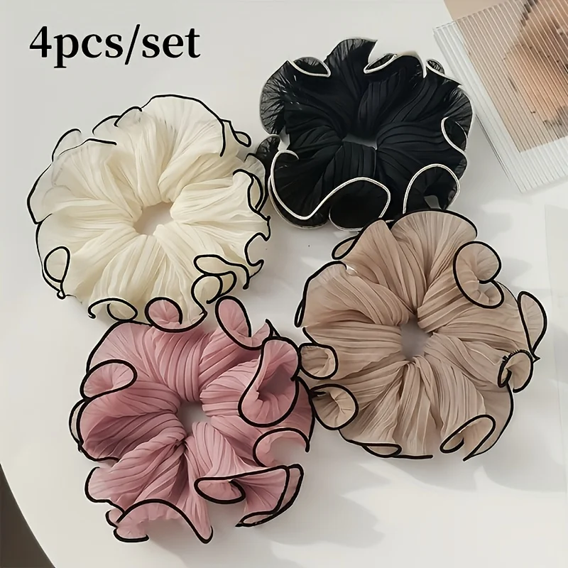 4Pcs/Set Elegant Fringed Fabri - مراجعة Travel Accessories Sale وسعره