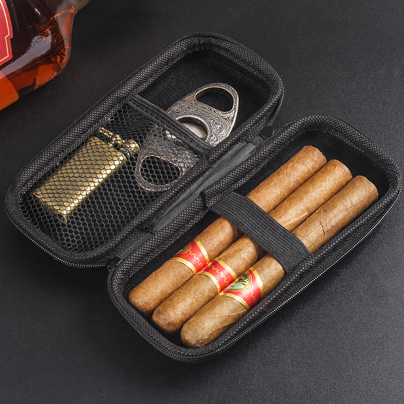 1pc Portable Cigar Travel Case - مراجعة Travel Accessories Us وسعره