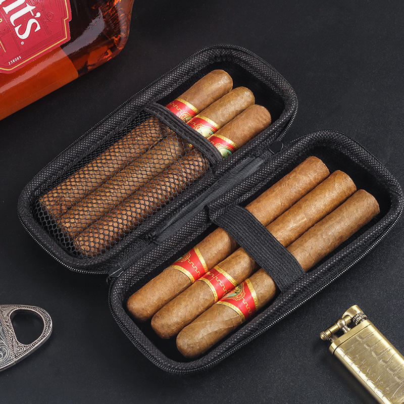 1pc Portable Cigar Travel Case - مراجعة Travel Accessories Us وسعره