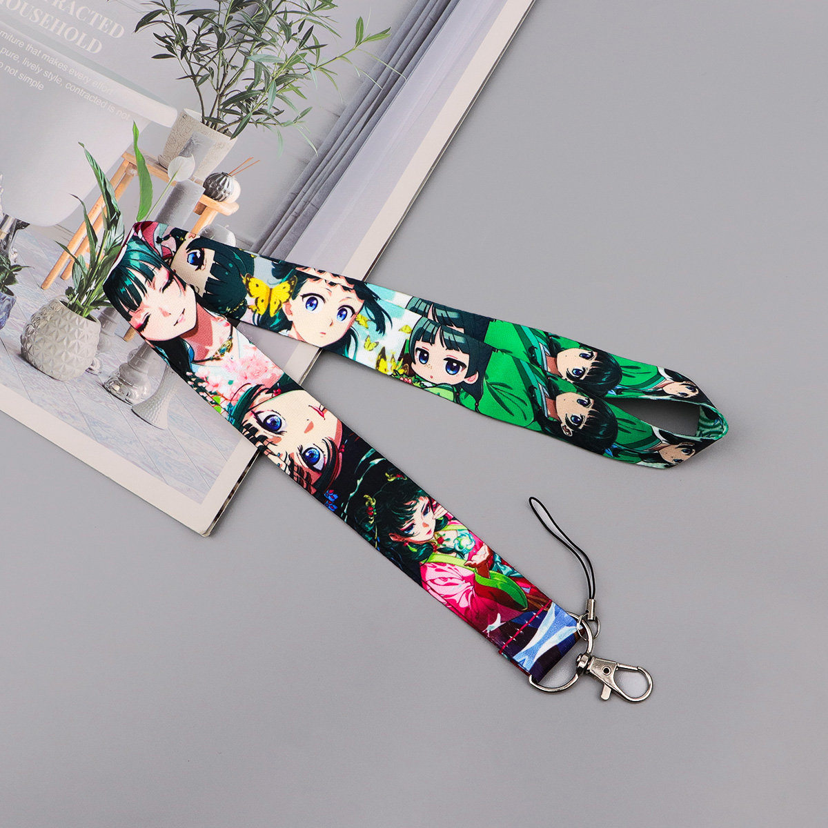 Cute Anime Girl Lanyard Neck S - مراجعة Travel Accessories Sale وسعره