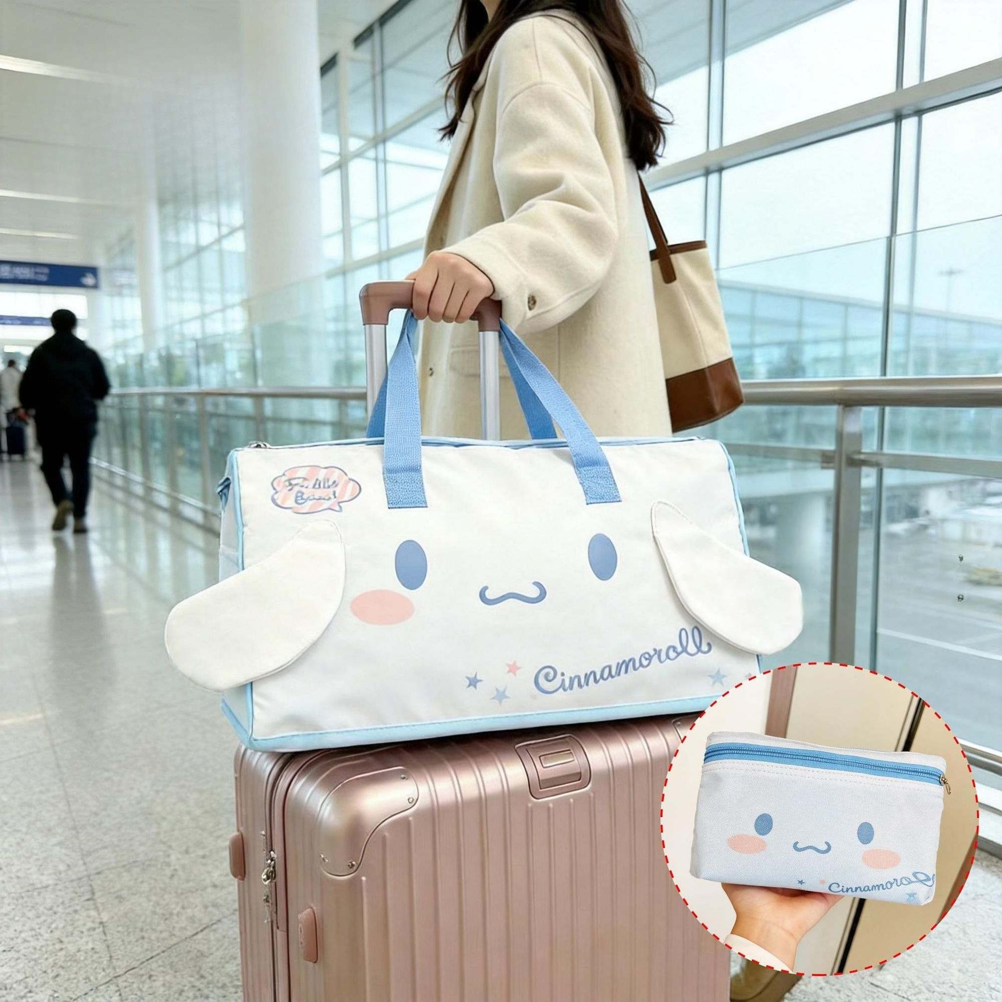 Anime Sanrio Cinnamoroll My Me - مراجعة Travel Accessories For Japan Trip وسعره