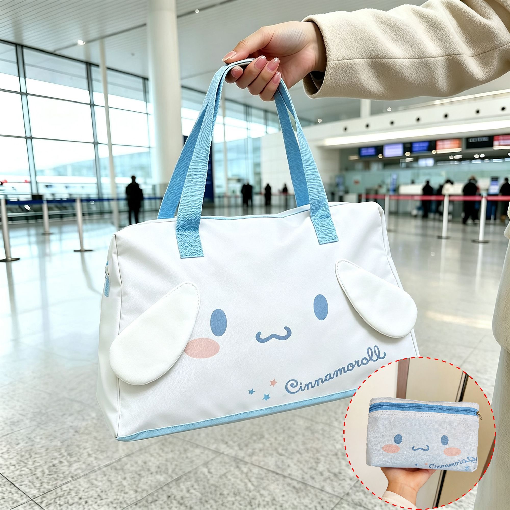 Anime Sanrio Cinnamoroll My Me - مراجعة Travel Accessories For Japan Trip وسعره