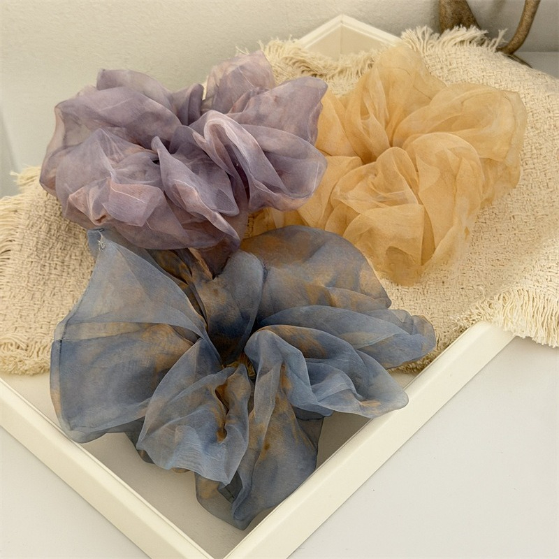 1Pc Hair Scrunchies Oversized  - مراجعة Travel Accessories For Girls وسعره