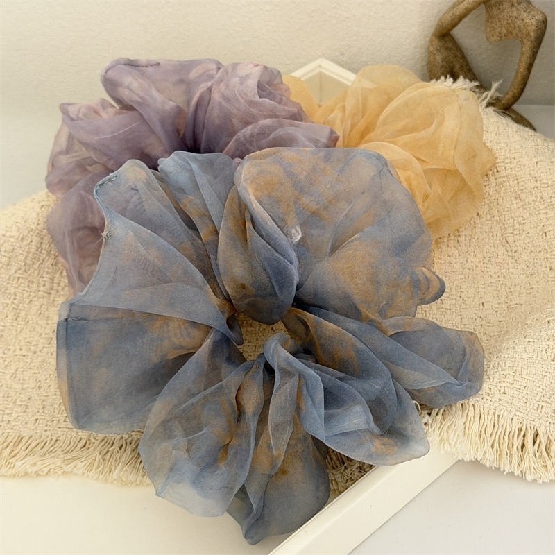 1Pc Hair Scrunchies Oversized  - مراجعة Travel Accessories For Girls وسعره