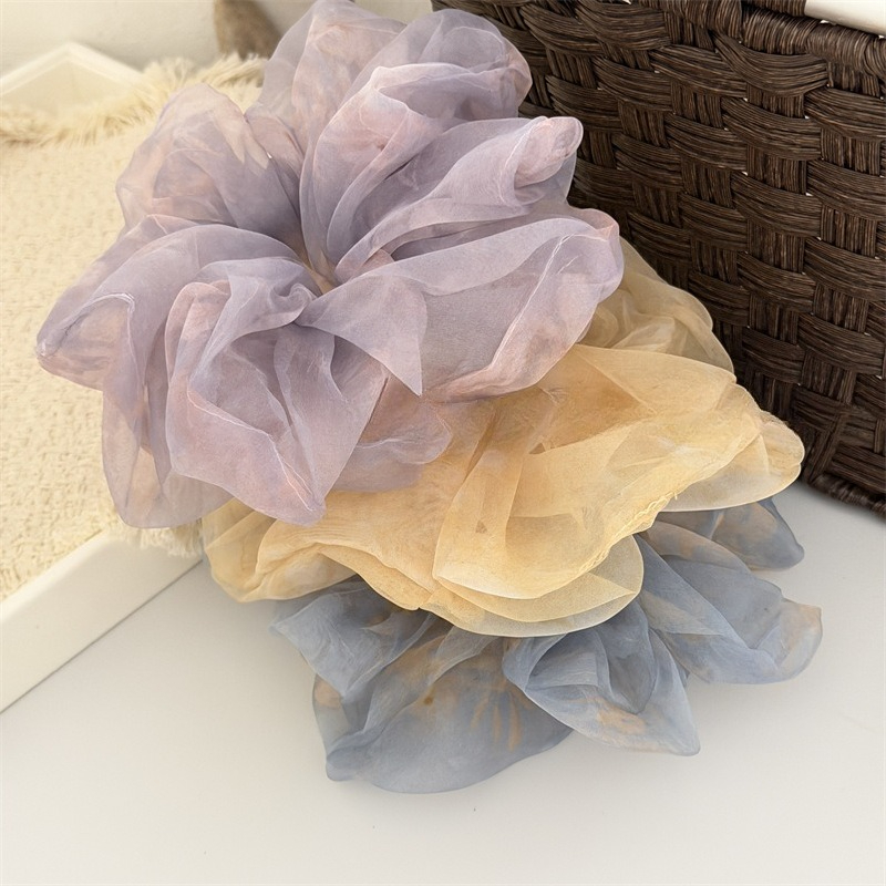 1Pc Hair Scrunchies Oversized  - مراجعة Travel Accessories For Girls وسعره