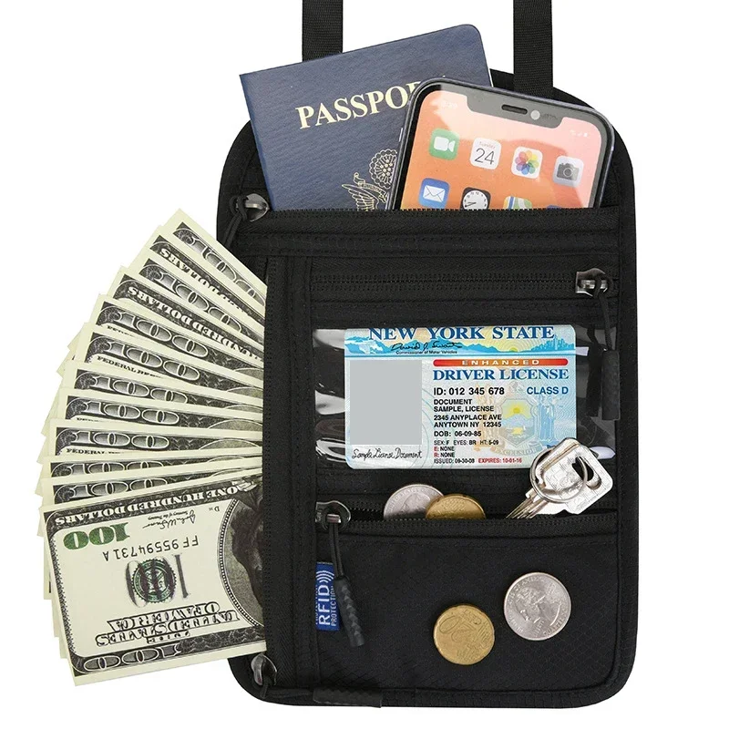 Fashion RFID Blocking Paspoort - مراجعة Travel Accessories Pouch For Women وسعره