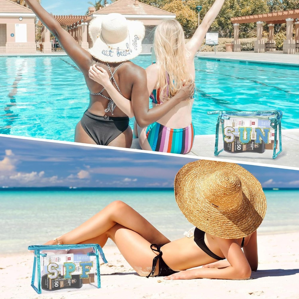 COSHAYSOO Sunscreen Bag Clear  - مراجعة Travel Accessories Pouch For Women وسعره