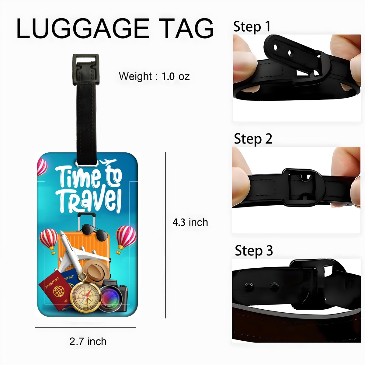 Travel style Luggage Tag Men W - مراجعة Travel Accessories Sale وسعره