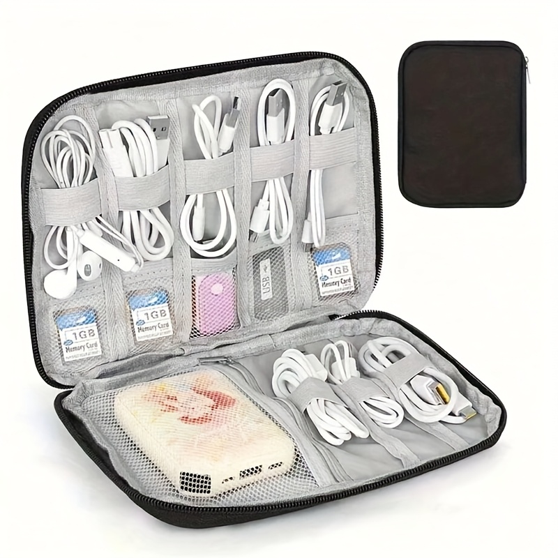 Travel Cable Organizer Case: 1 - مراجعة Travel Accessories Electronics وسعره